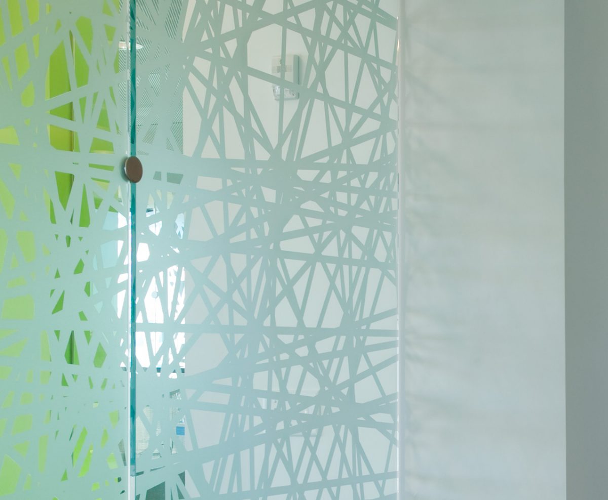 OpenSpace Co-Working and Team Office Divider Glass Detail