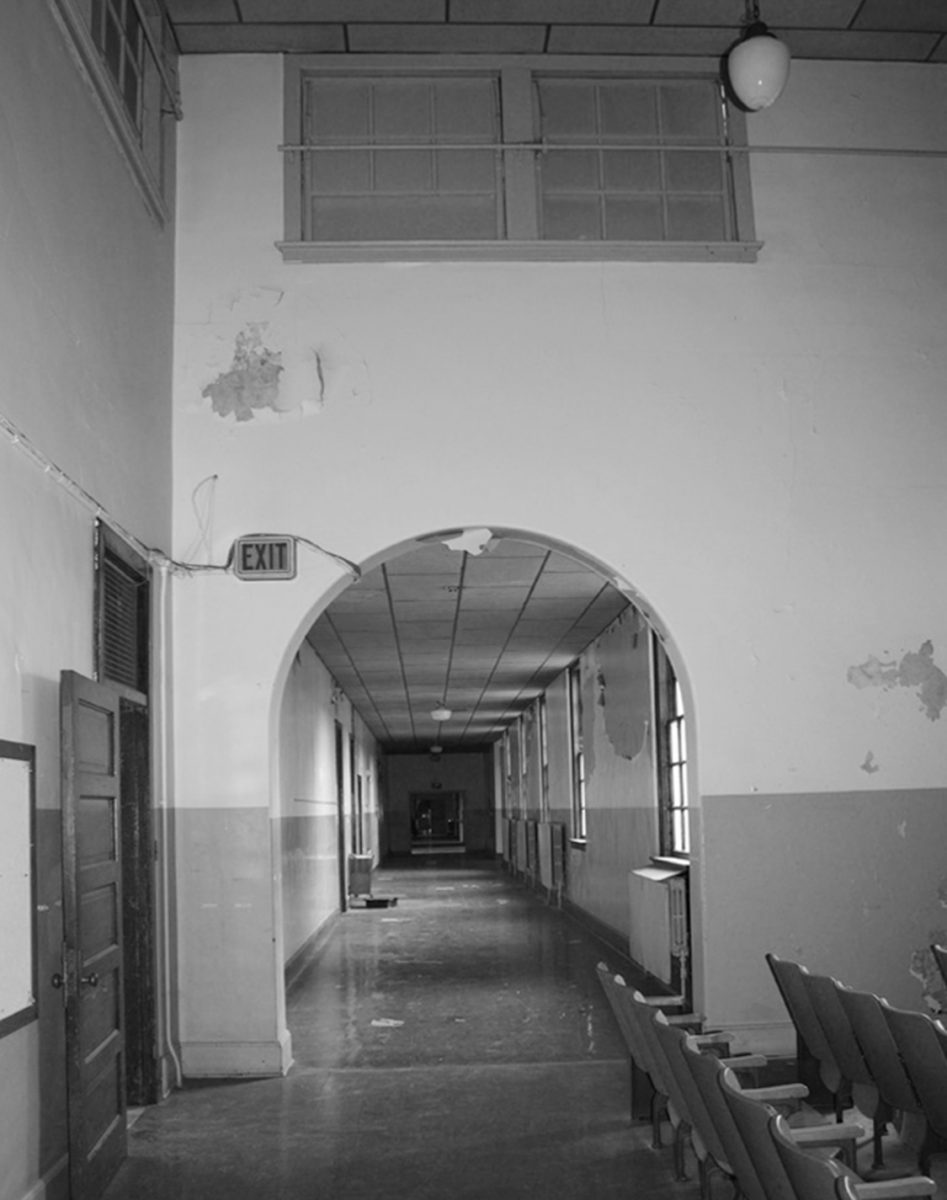 Jefferson School City Center Hallway Old