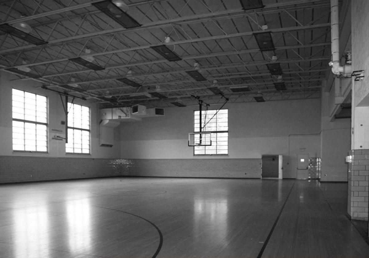 Jefferson School City Center Gym Old