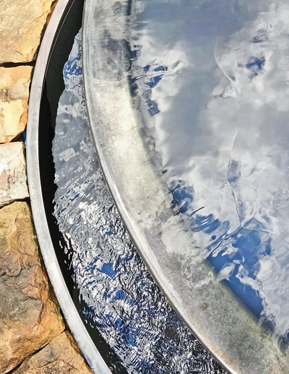 Water Bowl Sky Reflection