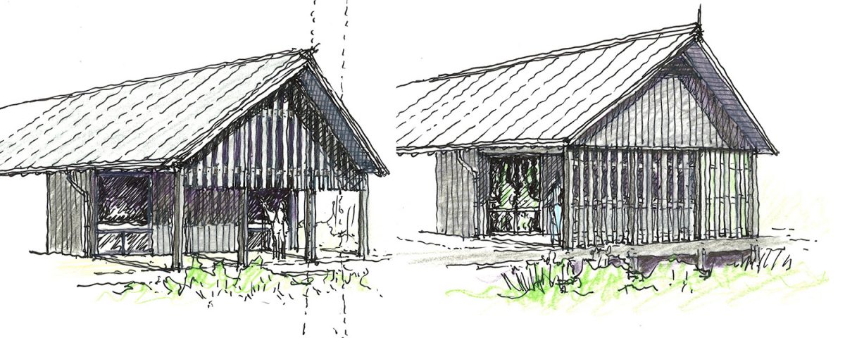 Point of View International Retreat Center Slatted Porch Options