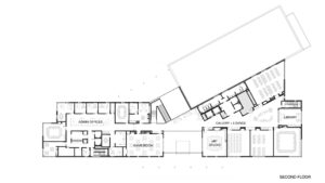 The Center at Belvedere Second Floor Floorplan