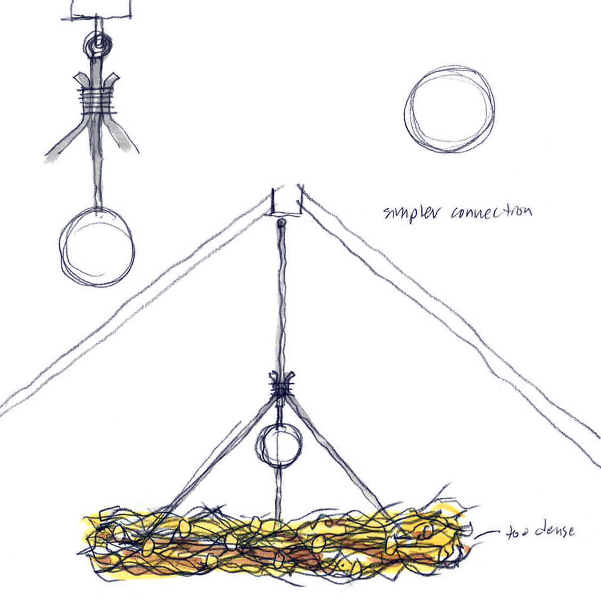 Carriage House Light Fixture Sketch
